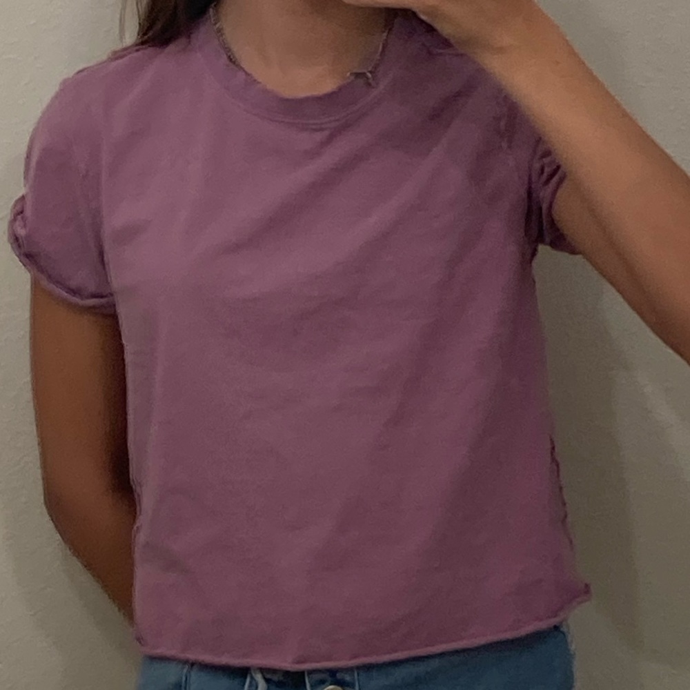 wild fable purple kids tee size xs